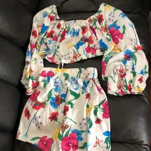 Sexy two piece summer outfit
